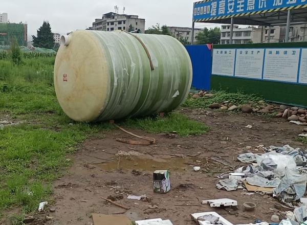 枣庄遂宁船山区10立方玻璃钢化粪池项目